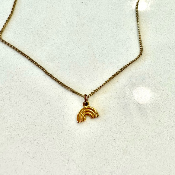 Electric Picks rainbow charm necklace - Picture 2 of 3